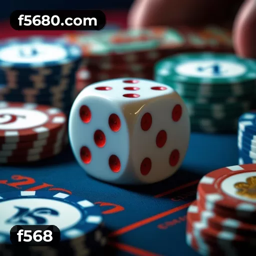 Imagem promocional da f568 apresentando a plataforma e seus recursos
