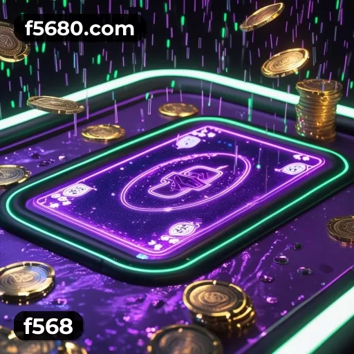 Imagem promocional da f568 ilustrando a plataforma e seus diferenciais