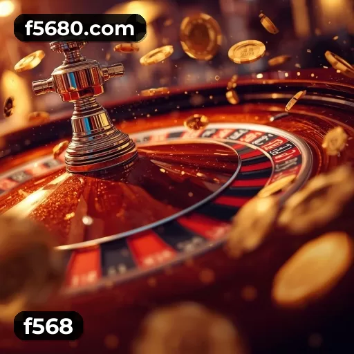 Imagem promocional da f568 apresentando a plataforma e seus recursos
