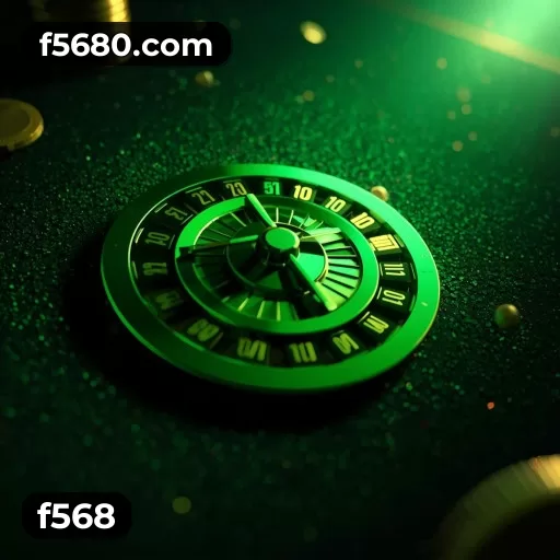 Imagem promocional da f568 divulgando a plataforma e suas promoções