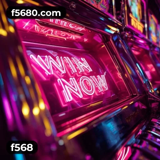 Imagem promocional da f568 divulgando a plataforma e suas promoções